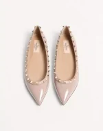 Valentino Patent Rockstud Ballet Flat - Image 5